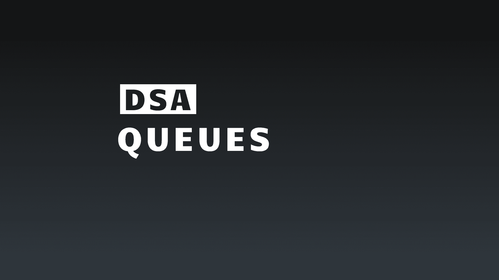 Article on DSA Topic: Queue